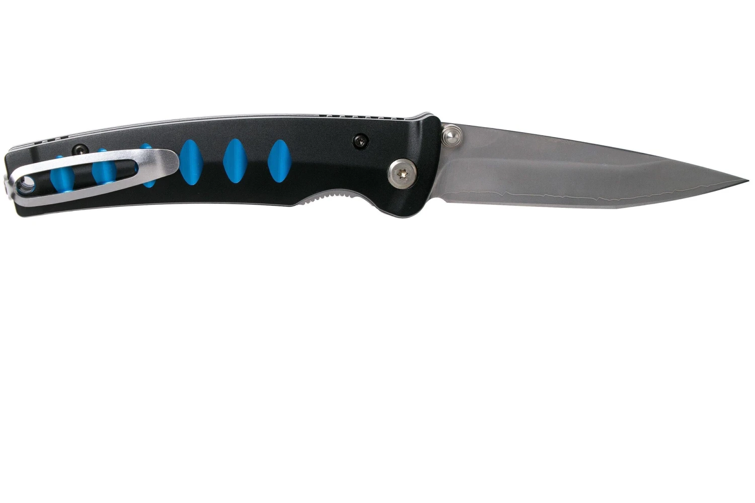 Mcusta MC-41C Katana, Negro/azul , Cuchillo De Caballero 4 Mcusta MC-41C Katana, Negro/azul , Cuchillo De Caballero - Imagen 2