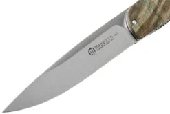 Maserin Gourmet Green Burl Navaja, 380/RV -Knives And Tools Comercio ME 380 RV 03 maserin