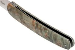 Maserin Gourmet Green Burl Navaja, 380/RV -Knives And Tools Comercio ME 380 RV 05 maserin