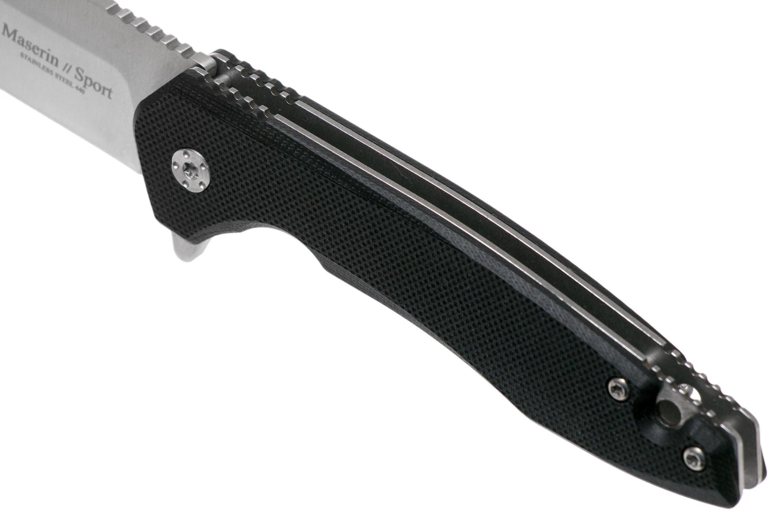 Maserin Sport 3 46003G10N Black G10 Navaja 9 Maserin Sport 3 46003G10N Black G10 Navaja - Imagen 7