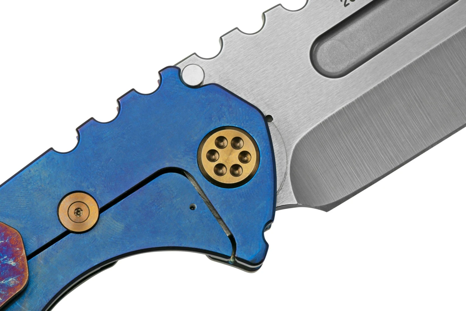 Medford Praetorian Genesis T, S45VN Tumbled Tanto, Faced Flm Acid Etch Handle, Navaja 8 Medford Praetorian Genesis T, S45VN Tumbled Tanto, Faced Flm Acid Etch Handle, Navaja - Imagen 6