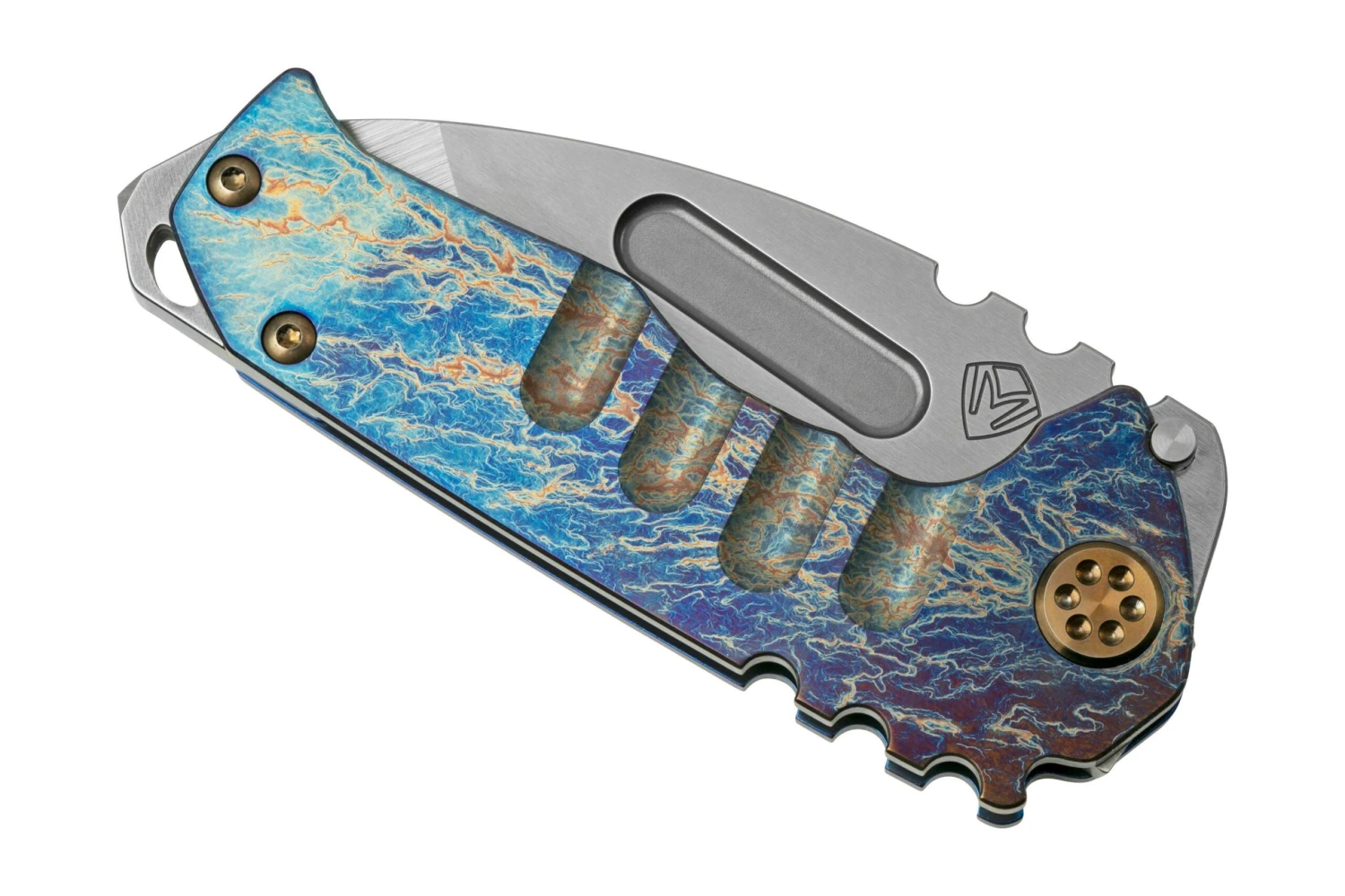 Medford Praetorian Genesis T, S45VN Tumbled Tanto, Faced Flm Acid Etch Handle, Navaja 10 Medford Praetorian Genesis T, S45VN Tumbled Tanto, Faced Flm Acid Etch Handle, Navaja - Imagen 8