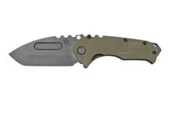 Medford Praetorian Scout M/P D2, Black Tanto Blade, OD Green G10 Navaja