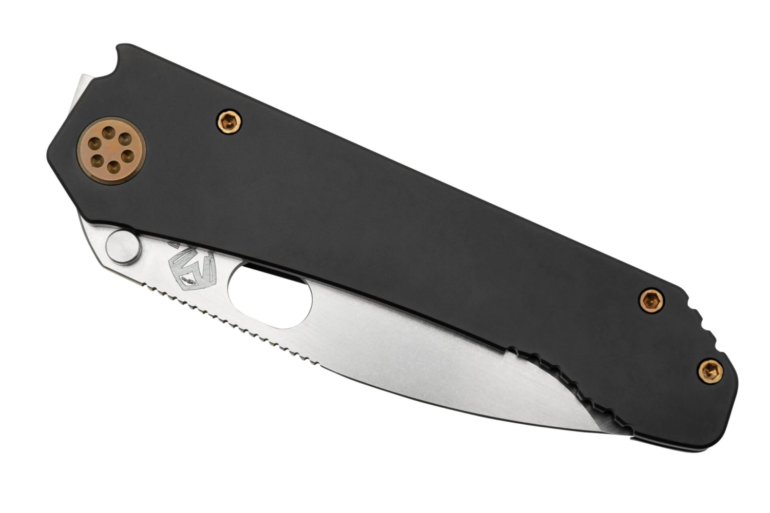 Medford 187 DP, D2 Tumbled Blade, PVD Handle Navaja 8 Medford 187 DP, D2 Tumbled Blade, PVD Handle Navaja - Imagen 6