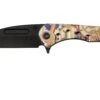 Medford Praetorian Slim Flipper S35VN PVD Tanto Blade, Bronze Steampunk Handle, Navaja -Knives And Tools Comercio MF 23 PSF 03 01 medford