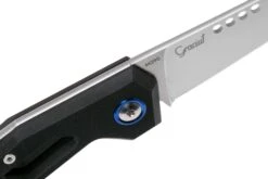 MKM Edge EG-ABK Black Aluminum Navaja, Graciut Design -Knives And Tools Comercio MMK EG ABK 06 mkm knives