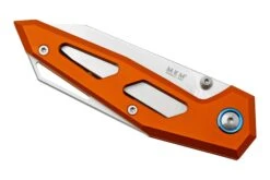 MKM Edge Linerlock EGL-AOR Orange Aluminum Navaja, Graciut Design -Knives And Tools Comercio MMK EGL AOR 06 mkm