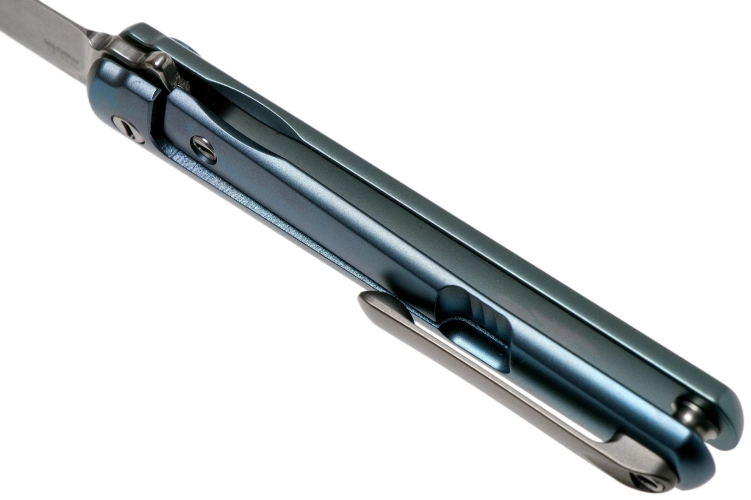 MKM Flame Drop FL01-TBSW Blue Titanium Navaja, Michael Zieba Design 7 MKM Flame Drop FL01-TBSW Blue Titanium Navaja, Michael Zieba Design - Imagen 5