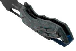 MKM Isonzo FX03-1CAD Hawkbill Dark Stonewashed, Arctic Storm Carbon Fibre Navaja, Diseño De Jesper Voxnaes -Knives And Tools Comercio MMK FX03 1CAD 04 mkm