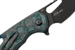 MKM Isonzo FX03-1CAD Hawkbill Dark Stonewashed, Arctic Storm Carbon Fibre Navaja, Diseño De Jesper Voxnaes -Knives And Tools Comercio MMK FX03 1CAD 05 mkm