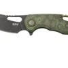 MKM Isonzo FX03-1CJD Hawkbill Dark Stonewashed, Jungle Wear Carbon Fiber Navaja, Diseño De Jesper Voxnaes