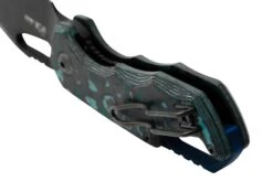 MKM Isonzo FX03-3CAD Clip Point Dark Stonewashed, Arctic Storm Carbon Fibre Navaja, Diseño De Jesper Voxnaes -Knives And Tools Comercio MMK FX03 3CAD 04 mkm