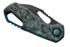 MKM Isonzo FX03-3CAD Clip Point Dark Stonewashed, Arctic Storm Carbon Fibre Navaja, Diseño De Jesper Voxnaes -Knives And Tools Comercio MMK FX03 3CAD 06 mkm