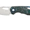 MKM Isonzo FX03-3CA Clip Point Stonewashed, Arctic Storm Carbon Fibre Navaja, Diseño De Jesper Voxnaes