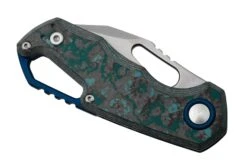 MKM Isonzo FX03-3CA Clip Point Stonewashed, Arctic Storm Carbon Fibre Navaja, Diseño De Jesper Voxnaes -Knives And Tools Comercio MMK FX03 3CA 06 mkm