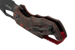 MKM Isonzo FX03-3CLD Clip Point Dark Stonewashed, Lava Flow Carbon Fibre Navaja, Diseño De Jesper Voxnaes -Knives And Tools Comercio MMK FX03 3CLD 04 mkm