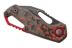 MKM Isonzo FX03-3CLD Clip Point Dark Stonewashed, Lava Flow Carbon Fibre Navaja, Diseño De Jesper Voxnaes -Knives And Tools Comercio MMK FX03 3CLD 06 mkm