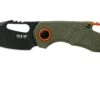 MKM Isonzo FX03-3PGO Clip Point OD Green FRN, Black Blade Navaja, Jesper Voxnaes Design