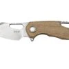 MKM Isonzo FX03M-1NC Hawkbill M390, Natural Canvas Micarta Navaja, Jesper Voxnaes Design -Knives And Tools Comercio MMK FX03M 1NC 01 mkm