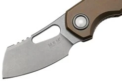 MKM Isonzo FX03M-2TBR, Cleaver Stonewashed Böhler M390 Bronze Titanium, Navaja 10 MKM Isonzo FX03M-2TBR, Cleaver Stonewashed Böhler M390 Bronze Titanium, Navaja -Knives And Tools Comercio MMK FX03M 2TBR 03 mkm
