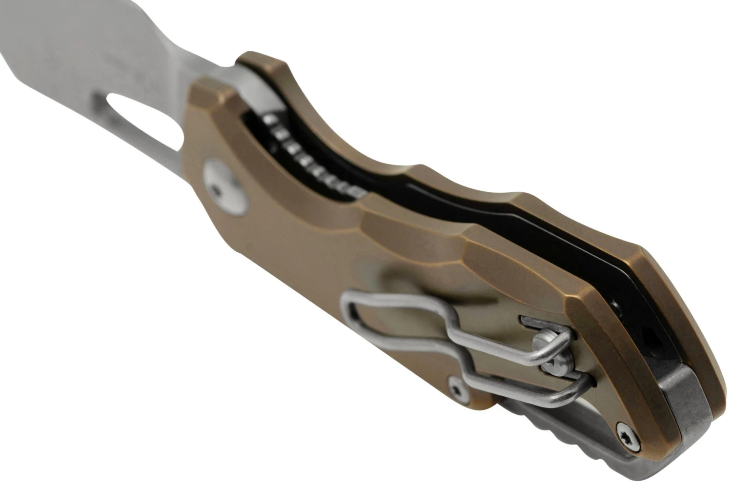 MKM Isonzo FX03M-2TBR, Cleaver Stonewashed Böhler M390 Bronze Titanium, Navaja 6 MKM Isonzo FX03M-2TBR, Cleaver Stonewashed Böhler M390 Bronze Titanium, Navaja - Imagen 4