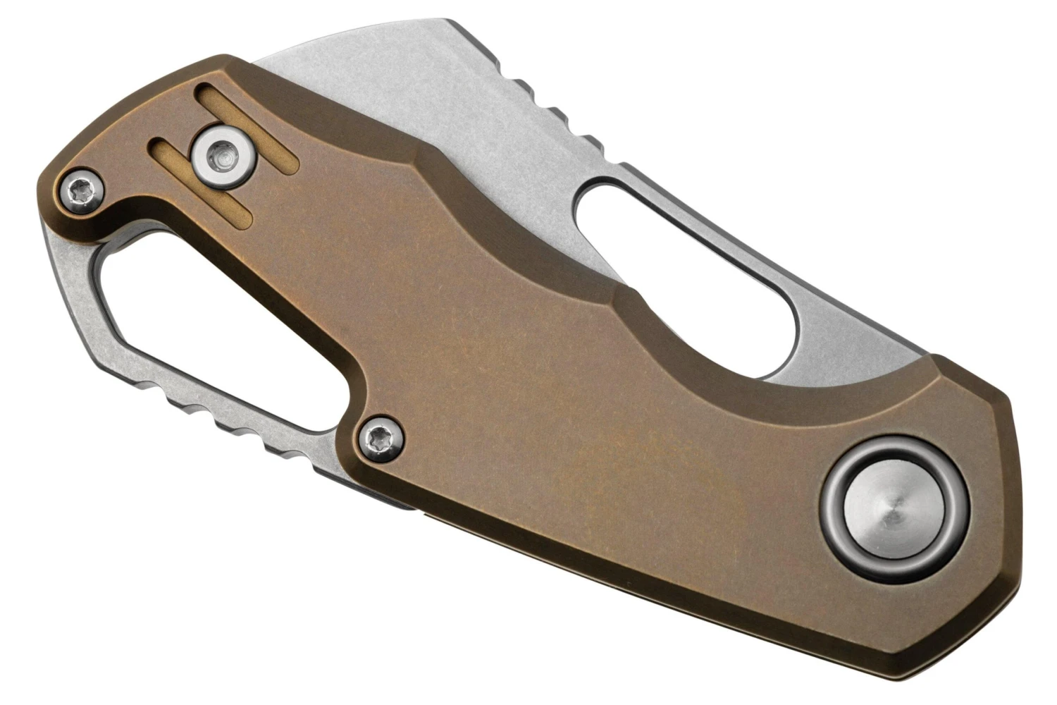 MKM Isonzo FX03M-2TBR, Cleaver Stonewashed Böhler M390 Bronze Titanium, Navaja 8 MKM Isonzo FX03M-2TBR, Cleaver Stonewashed Böhler M390 Bronze Titanium, Navaja - Imagen 6