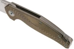 MKM Goccia GC-TBR Bronze Titanium Navaja, Jens Anso Design -Knives And Tools Comercio MMK GC TBR 07 mkm knives