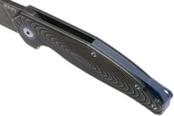 MKM Goccia GC-TDSW Dark Stonewash Titanium Navaja, Jens Anso Design -Knives And Tools Comercio MMK GC TDSW 07 mkm knives