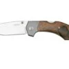 MKM Hero Stonewashed, Walnut Wood, Titanium Bolsters, Navaja -Knives And Tools Comercio MMK HR WNT 01 mkm