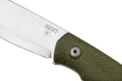 MKM Normar CPM 3V Green Micarta, Knivesandtools Exclusive, Cuchillo De Bushcraft -Knives And Tools Comercio MMK KT01 GC 06 mkm
