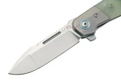 MKM Clap LS01-GNT Titanium, Natural G10 Navaja, Diseño Bob Terzuola -Knives And Tools Comercio MMK LS01 GNT 03 mkm