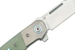 MKM Clap LS01-GNT Titanium, Natural G10 Navaja, Diseño Bob Terzuola -Knives And Tools Comercio MMK LS01 GNT 05 mkm
