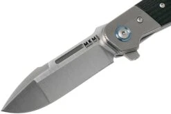 MKM Clap LS01-GT BK Titanium, Black G10 Navaja, Bob Terzuola Design -Knives And Tools Comercio MMK LS01 GT BK 03 mkm knives