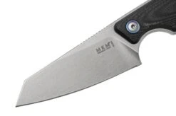 MKM Makro 2 Sheepfoot, Stonewashed, Black G10 Cuchillo Fijo, Jesper Voxnaes Design -Knives And Tools Comercio MMK MA02 GBK 03 mkm