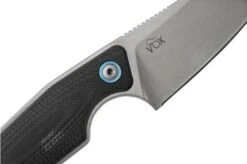 MKM Makro 2 Sheepfoot, Stonewashed, Black G10 Cuchillo Fijo, Jesper Voxnaes Design -Knives And Tools Comercio MMK MA02 GBK 05 mkm
