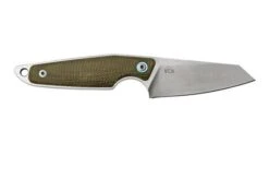 MKM Makro 2 Sheepfoot, Stonewashed Green Canvas Micarta Cuchillo Fijo, Jesper Voxnaes Design -Knives And Tools Comercio MMK MA02 GC 02 mkm