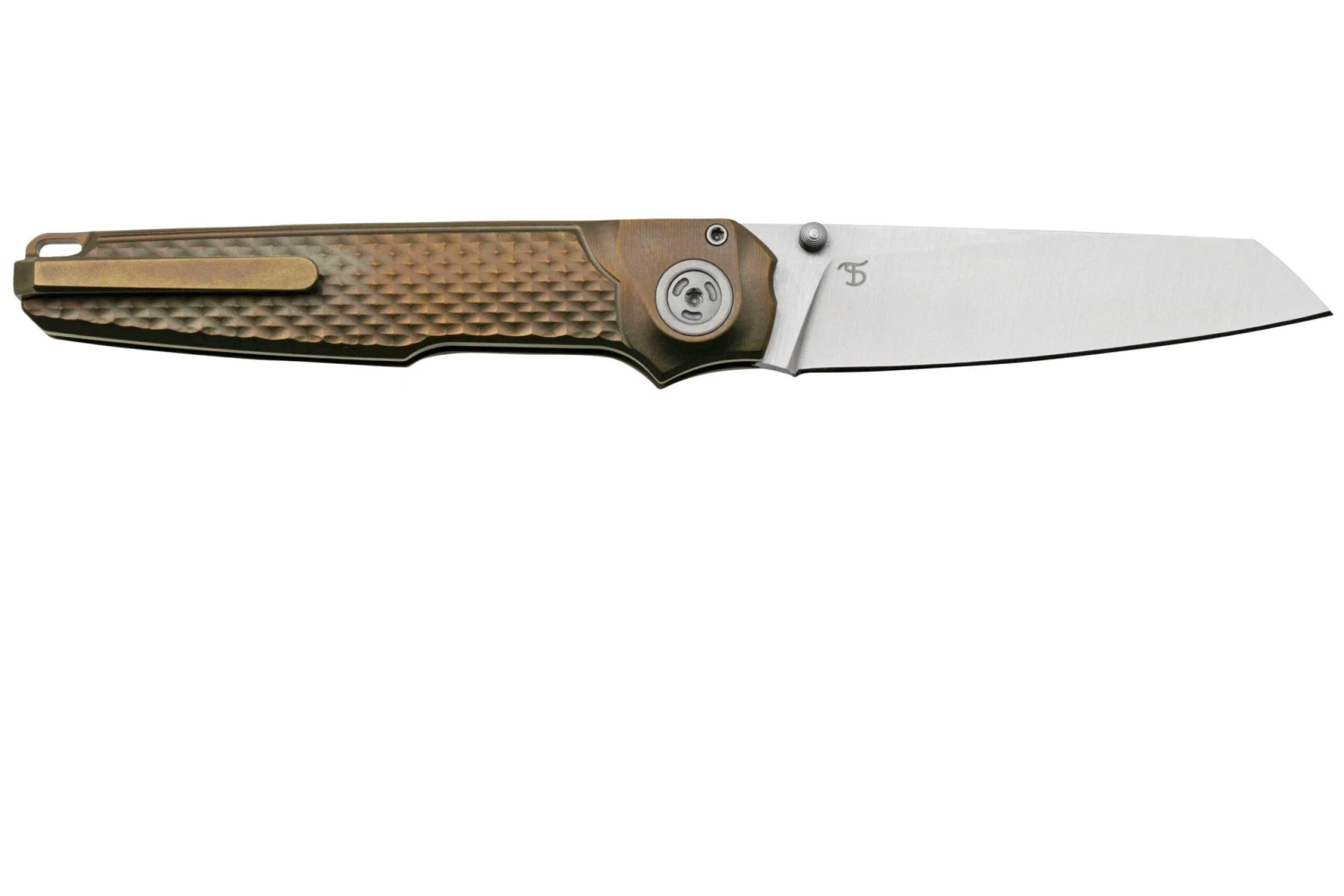 MKM Miura Bronze Titanium, Navaja MI-TBR Satinada, Diseño Simone Tonolli 4 MKM Miura Bronze Titanium, Navaja MI-TBR Satinada, Diseño Simone Tonolli - Imagen 2