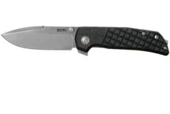 MKM Maximo MM-BCT Black Canvas Micarta Navaja, Diseño Bob Terzuola
