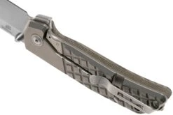 MKM Maximo MM-GCT Green Canvas Micarta Navaja, Diseño Bob Terzuola -Knives And Tools Comercio MMK MM GCT 05 mkm knives