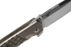 MKM Maximo MM-GCT Green Canvas Micarta Navaja, Diseño Bob Terzuola -Knives And Tools Comercio MMK MM GCT 06 mkm knives