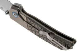 MKM Maximo MM-T Sandblasted Titanium Navaja, Diseño Bob Terzuola -Knives And Tools Comercio MMK MM T 05 mkm knives