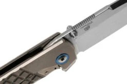 MKM Maximo MM-T Sandblasted Titanium Navaja, Diseño Bob Terzuola -Knives And Tools Comercio MMK MM T 06 mkm knives