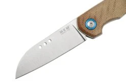 MKM Root RT-NC Satin Natural Canvas Micarta Navaja, Diseño Jens Anso 11 MKM Root RT-NC Satin Natural Canvas Micarta Navaja, Diseño Jens Anso -Knives And Tools Comercio MMK RT NC 03 mkm