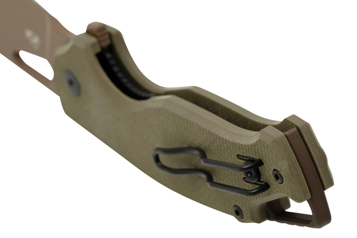 MKM Vincent VCN-GGC Coyote Brown PVD N690CO, OD Green G10, Coyote Brown Aluminum Navaja, Diseño De Jesper Voxnaes 6 MKM Vincent VCN-GGC Coyote Brown PVD N690CO, OD Green G10, Coyote Brown Aluminum Navaja, Diseño De Jesper Voxnaes - Imagen 4