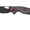 MKM Vincent VCV-CPD Black PVD VANAX, Purple Haze Carbon Fibre, Purple Aluminum Navaja, Diseño De Jesper Voxnaes -Knives And Tools Comercio MMK VCV CPD 01 mkm