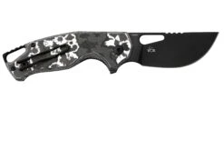 MKM Vincent VCV-CWD Black PVD VANAX, White Storm Carbon Fibre, Black Aluminum Navaja, Diseño De Jesper Voxnaes 10 MKM Vincent VCV-CWD Black PVD VANAX, White Storm Carbon Fibre, Black Aluminum Navaja, Diseño De Jesper Voxnaes -Knives And Tools Comercio MMK VCV CWD 02 mkm