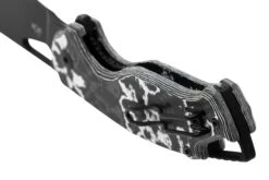 MKM Vincent VCV-CWD Black PVD VANAX, White Storm Carbon Fibre, Black Aluminum Navaja, Diseño De Jesper Voxnaes 12 MKM Vincent VCV-CWD Black PVD VANAX, White Storm Carbon Fibre, Black Aluminum Navaja, Diseño De Jesper Voxnaes -Knives And Tools Comercio MMK VCV CWD 04 mkm