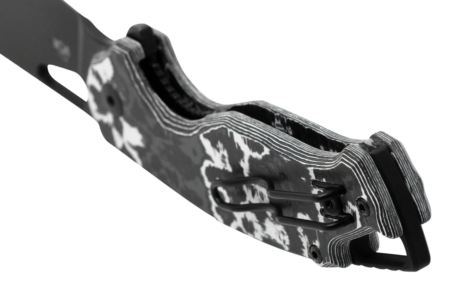 MKM Vincent VCV-CWD Black PVD VANAX, White Storm Carbon Fibre, Black Aluminum Navaja, Diseño De Jesper Voxnaes 6 MKM Vincent VCV-CWD Black PVD VANAX, White Storm Carbon Fibre, Black Aluminum Navaja, Diseño De Jesper Voxnaes - Imagen 4