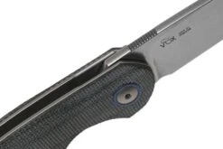 MKM Timavo VP02-BC Black Canvas Micarta Stonewash Navaja, Diseño Voxnaes -Knives And Tools Comercio MMK VP02 BC 06 mkm knives