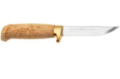 Marttiini Lynx Golden 160014, Satin Stainless Steel, Golden Guard, Curly Birch, Cuchillo De Exterior 10 Marttiini Lynx Golden 160014, Satin Stainless Steel, Golden Guard, Curly Birch, Cuchillo De Exterior -Knives And Tools Comercio MT160014 02 martiini